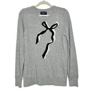 Banana Republic Flipucci Italian Fine Yarn Bow Sweater NWOT